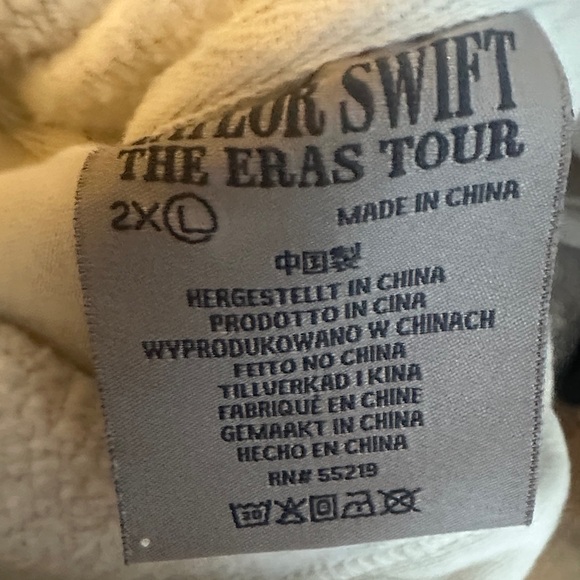 Taylor Swift Multicolor Graphic Hoodie - Eras Tour - Picture 5 of 5